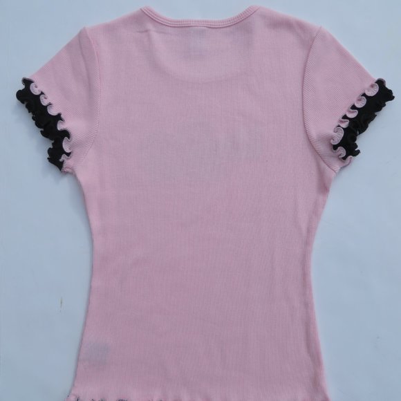 IdanceUcheer Top Girls Shirt I Dance You Cheer XLarge Kids t-shirt Pink NEW - Picture 14 of 15